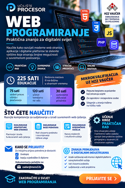 Web programiranje za web